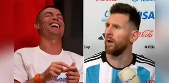 Cristiano Ronaldo y su divertida imitación de la icónica frase de Lionel Messi: "¿Qué mirás, bobo?" Cristiano Ronaldo y su divertida imitación de la icónica frase de Lionel Messi: "¿Qué mirás, bobo?"