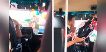 Chofer en Perú detiene bus con pasajeros para comprar regalo a su novia y en redes bromean: “A mí ni un chicle” Chofer en Perú detiene bus con pasajeros para comprar regalo a su novia y en redes bromean: “A mí ni un chicle”