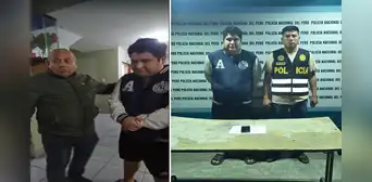 Capturan a hombre que pretendía extorsionar a su hermana en Trujillo: iba a colocar explosivo en su tienda Capturan a hombre que pretendía extorsionar a su hermana en Trujillo: iba a colocar explosivo en su tienda