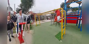 Más de 14 mil armas fueron fundidas para fabricar juegos para niños y gimnasios: conoce donde ubicarlos