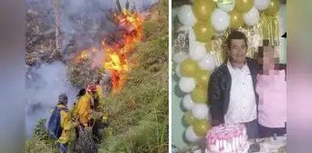 Padre e hijo mueren tras intentar apagar incendio forestal en Ayabaca
