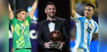 ¡Sin Messi, pero con Dibu y Lautaro! Mira la LISTA DE NOMINADOS al Balón de Oro 2024 ¡Sin Messi, pero con Dibu y Lautaro! Mira la LISTA DE NOMINADOS al Balón de Oro 2024
