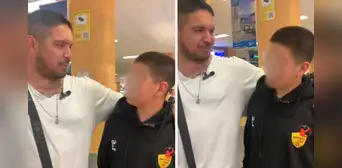 Juan Manuel Vargas brinda emotivo mensaje a su hijo, quien destaca en importarte deporte: "Te vamos a extrañar" Juan Manuel Vargas brinda emotivo mensaje a su hijo, quien destaca en importarte deporte: "Te vamos a extrañar"