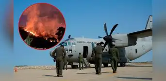 Fuerza Aérea del Perú alista aeronaves para extinguir ola de incendios forestales en Cajamarca y San Martín Fuerza Aérea del Perú alista aeronaves para extinguir ola de incendios forestales en Cajamarca y San Martín