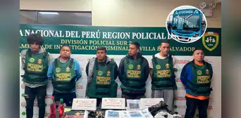 Capturan a ‘Los Malandros de los paraderos’, extorsionadores que estarían detrás de ataques a buses ‘El Chino’