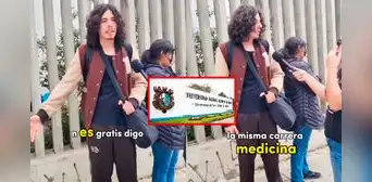 Estudiante mexicano deja su carrera de Medicina en su país y postulará a San Marcos: “Acá es gratis” Estudiante mexicano deja su carrera de Medicina en su país y postulará a San Marcos: “Acá es gratis”