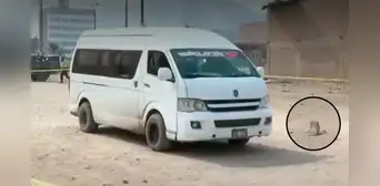 Mujer es asesinada dentro de combi informal en Manchay: ataque habría sido dirigido al chofer