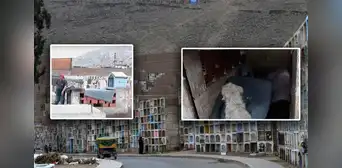 Encuentran a personas viviendo dentro de tumbas en cementerio de San Juan de Lurigancho Encuentran a personas viviendo dentro de tumbas en cementerio de San Juan de Lurigancho