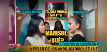 Video expone a cantantes Marisol y Yolanda Medina irse casi a los golpes: hubo insultos y empujones Video expone a cantantes Marisol y Yolanda Medina irse casi a los golpes: hubo insultos y empujones