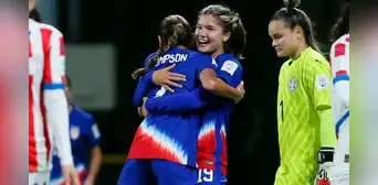 Estados Unidos no tuvo piedad y apabulló 7-0 a Paraguay por el Mundial Femenino Sub-20
