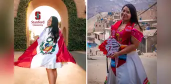 Joven de Ate ingresó a 12 universidades de EE. UU. y se graduó con una doble carrera: "Stanford me aceptó por mi cultura" Joven de Ate ingresó a 12 universidades de EE. UU. y se graduó con una doble carrera: "Stanford me aceptó por mi cultura"