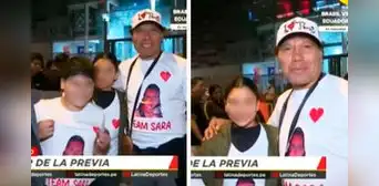 Hincha peruano lleva foto de su esposa al estadio para apoyar a la Bicolor: "Compré entradas, pero ella falleció" Hincha peruano lleva foto de su esposa al estadio para apoyar a la Bicolor: "Compré entradas, pero ella falleció"