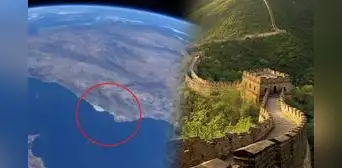 La construcción humana más visible desde el espacio: no es ni la Gran Muralla china ni las Pirámides de Egipto