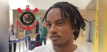 André Carrillo llegó a Brasil y reveló una de las razones que eligió para firmar por Corinthians