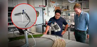 Investigadores crean la primera pierna robótica con 'músculos artificiales': puede saltar en terrenos difíciles Investigadores crean la primera pierna robótica con 'músculos artificiales': puede saltar en terrenos difíciles