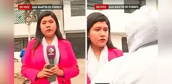 Periodista peruana se quiebra en pleno noticiero al conocer caso de joven baleado durante asalto
