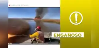 Video viral no muestra el cambio climático ni los incendios forestales en 2024 Video viral no muestra el cambio climático ni los incendios forestales en 2024