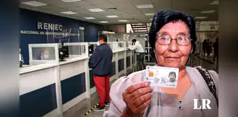 Reniec aclara: ¿los mayores de 60 años deben renovar su DNI? Reniec aclara: ¿los mayores de 60 años deben renovar su DNI?