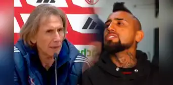Arturo Vidal vuelve a 'pegarle' a Ricardo Gareca por papelón ante Bolivia y ataca a la prensa: "Un asco" Arturo Vidal vuelve a 'pegarle' a Ricardo Gareca por papelón ante Bolivia y ataca a la prensa: "Un asco"