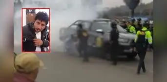 Pescador denuncia que fue agredido por la PNP durante protesta por derrame de petróleo en Ventanilla Pescador denuncia que fue agredido por la PNP durante protesta por derrame de petróleo en Ventanilla
