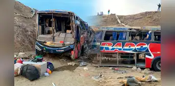 Piura: volcadura de bus deja tres fallecidos y más de 20 heridos