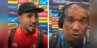 Sergio Peña corta entrevista con Alan Diez en vivo y lo tilda de no apoyar a Perú: "No hablo contigo"