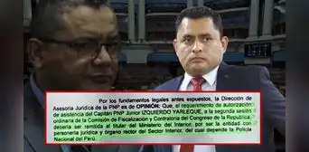 Gobierno bloquea presentación de Junior Izquierdo ante la Comisión de Fiscalización Gobierno bloquea presentación de Junior Izquierdo ante la Comisión de Fiscalización