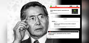 "El expresidente que recibió cinco condenas": así informaron los medios internacionales la muerte de Alberto Fujimori
