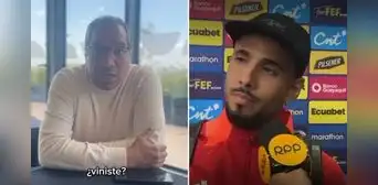 Alan Diez responde fuerte a Sergio Peña tras sufrir desplante en vivo: "¿Contra Ecuador viniste?"
