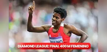 Con Marileidy Paulino: ¿a qué hora y dónde VER EN VIVO la Final 400 m Femeninos Diamond League 2024? Con Marileidy Paulino: ¿a qué hora y dónde VER EN VIVO la Final 400 m Femeninos Diamond League 2024?