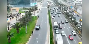 Tránsito restringido en San Borja por velorio de Alberto Fujimori, desvío vehicular cerca de av. Javier Prado