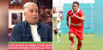 Diego Rebagliati y su firme comentario sobre Christian Cueva tras debutar con Cienciano: "Podrían convocarlo"