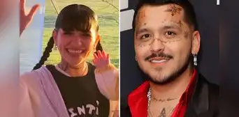 ¡Cazzu y Christian Nodal juntos de nuevo!: cantantes se lucen en el primer cumpleaños de su hija Inti