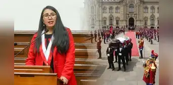 Ruth Luque sobre “honores de Estado” otorgados por Boluarte a Fujimori: “Ambos buscan borrar lo que sucedió” Ruth Luque sobre “honores de Estado” otorgados por Boluarte a Fujimori: “Ambos buscan borrar lo que sucedió”