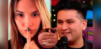 Deyvis Orosco aparece SIN ANILLO de matrimonio tras videollamada a Andrea San Martín