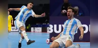 ¡Debut con autoridad! Argentina venció 7-1 a Ucrania por el Mundial de Futsal 2024