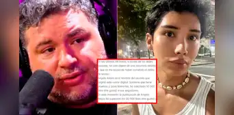 Javier Masías anuncia que denunciará al tiktoker Angelo Alejos si no se rectifica de acusaciones de acoso