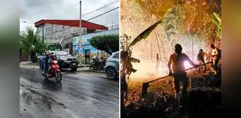 Senamhi reporta lluvias en Loreto, Ucayali y Madre de Dios: Gobierno afirma que condiciones "ayudan a apagar" llamas