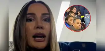 Ana Paula da INSÓLITA respuesta sobre por qué se distanció de ‘Doña Peta’ en debut de Paolo Guerrero
