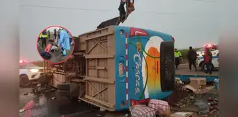Accidente en La Libertad deja 6 fallecidos y 25 heridos tras choque de buses en Chicama