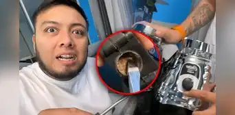 Compra electrodoméstico en REMATE y queda sorprendido con lo que le entregan: viene con basura dentro