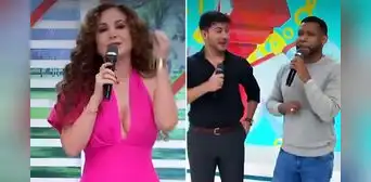 Janet Barboza exhibe a 'Giselo' EN VIVO y lo deja sin palabras: "También le escriben futbolistas y chefs"