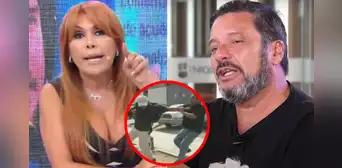 Magaly Medina RECUERDA "oscuro pasado" de Lucho Cáceres: "Escupió y pegó a una reportera"
