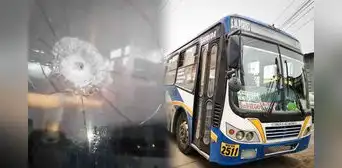 Extorsionadores disparan 7 veces contra buses Corazón de Jesús en SMP y amenazan con matar a conductor