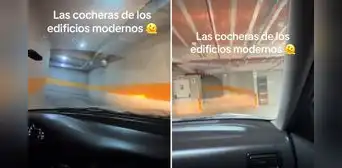 Joven muestra lo difícil que es salir de cochera en moderno edificio de Lima: “No apto para novatos” Joven muestra lo difícil que es salir de cochera en moderno edificio de Lima: “No apto para novatos”