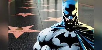 Batman hace historia como el primer superhéroe en recibir estrella en el Paseo de la Fama de Hollywood