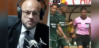 MR. Peet critica a árbitro tras polémico penal contra Alianza: "Tiene distintas interpretaciones según el equipo que dirige" MR. Peet critica a árbitro tras polémico penal contra Alianza: "Tiene distintas interpretaciones según el equipo que dirige"