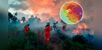 Incendios forestales sofocan a Perú: contaminación por humo alcanza niveles peligrosos en 3 ciudades Incendios forestales sofocan a Perú: contaminación por humo alcanza niveles peligrosos en 3 ciudades