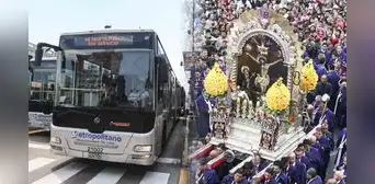 Este será el primer recorrido del Señor de Los Milagros: Metropolitano y corredores desviarán sus rutas