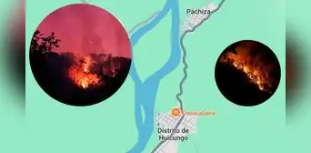 Alertan nuevo incendio forestal en San Martín y al menos 300 niños están hospitalizados por humareda Alertan nuevo incendio forestal en San Martín y al menos 300 niños están hospitalizados por humareda